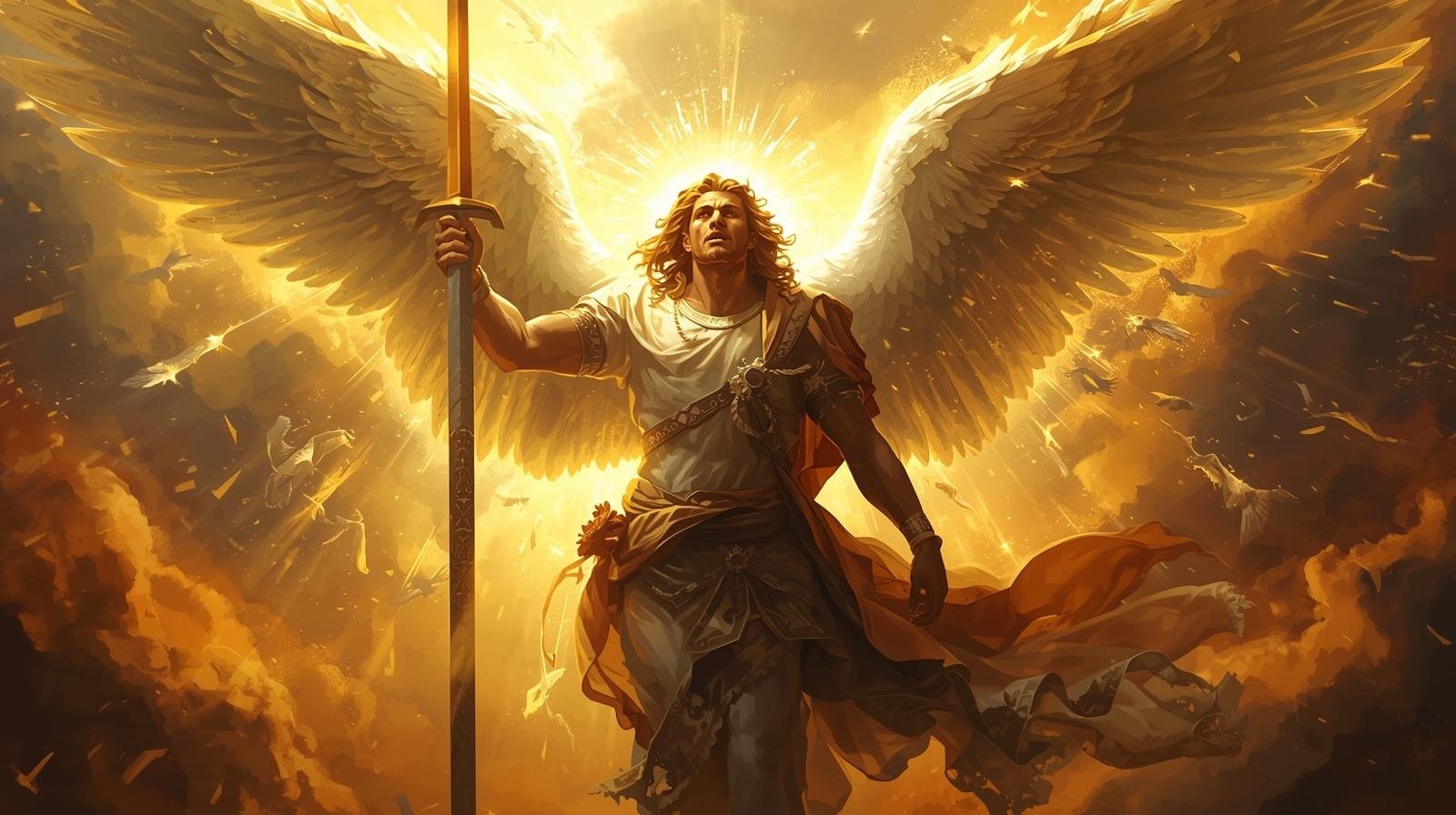 Ángel de Jehová con espada