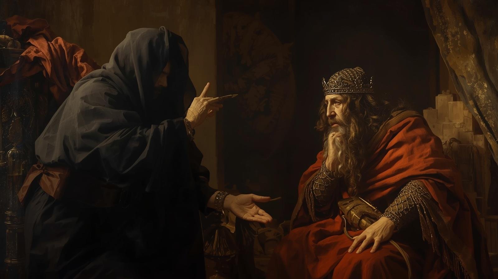 La Bruja de Endor y Saúl