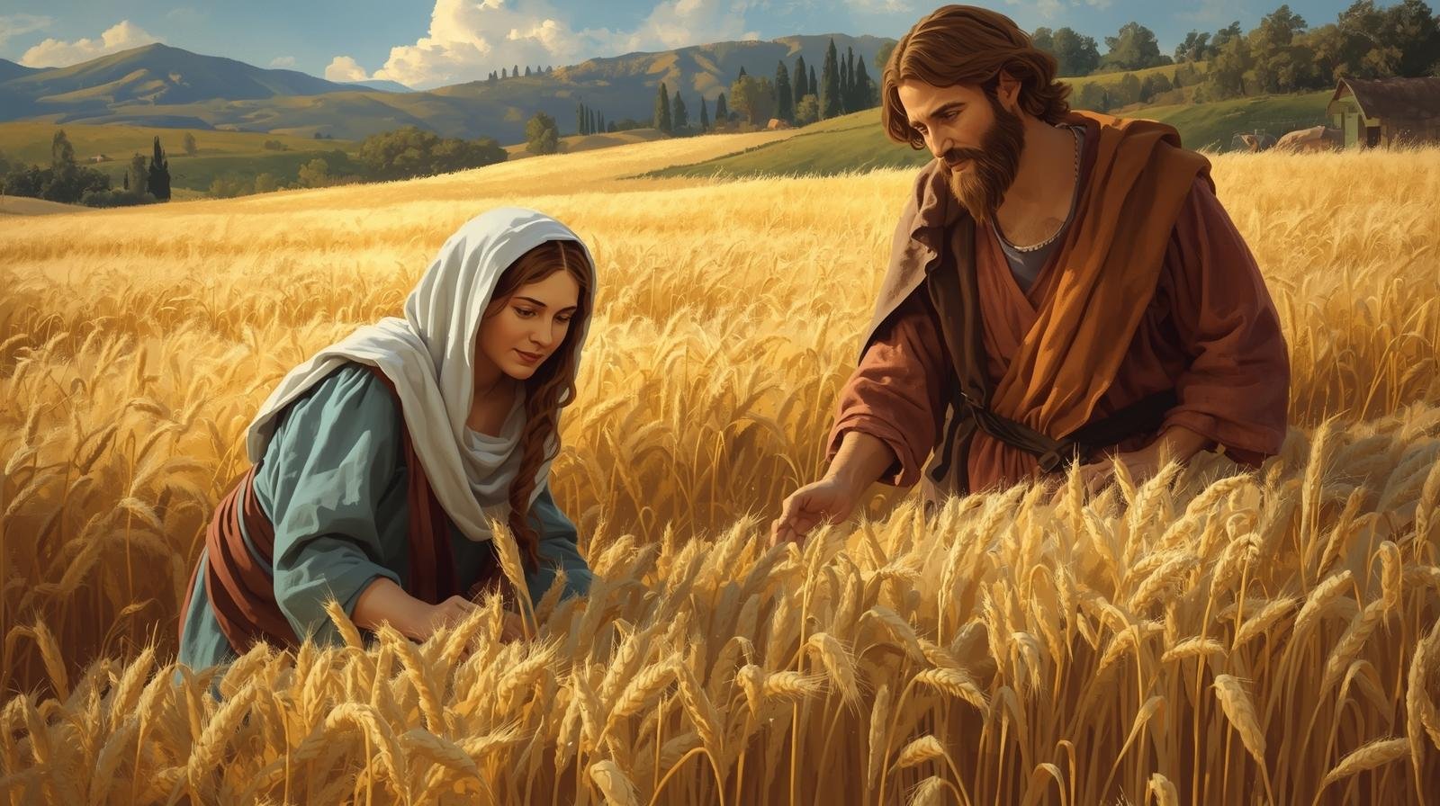 Rut y Booz antiguo testamento