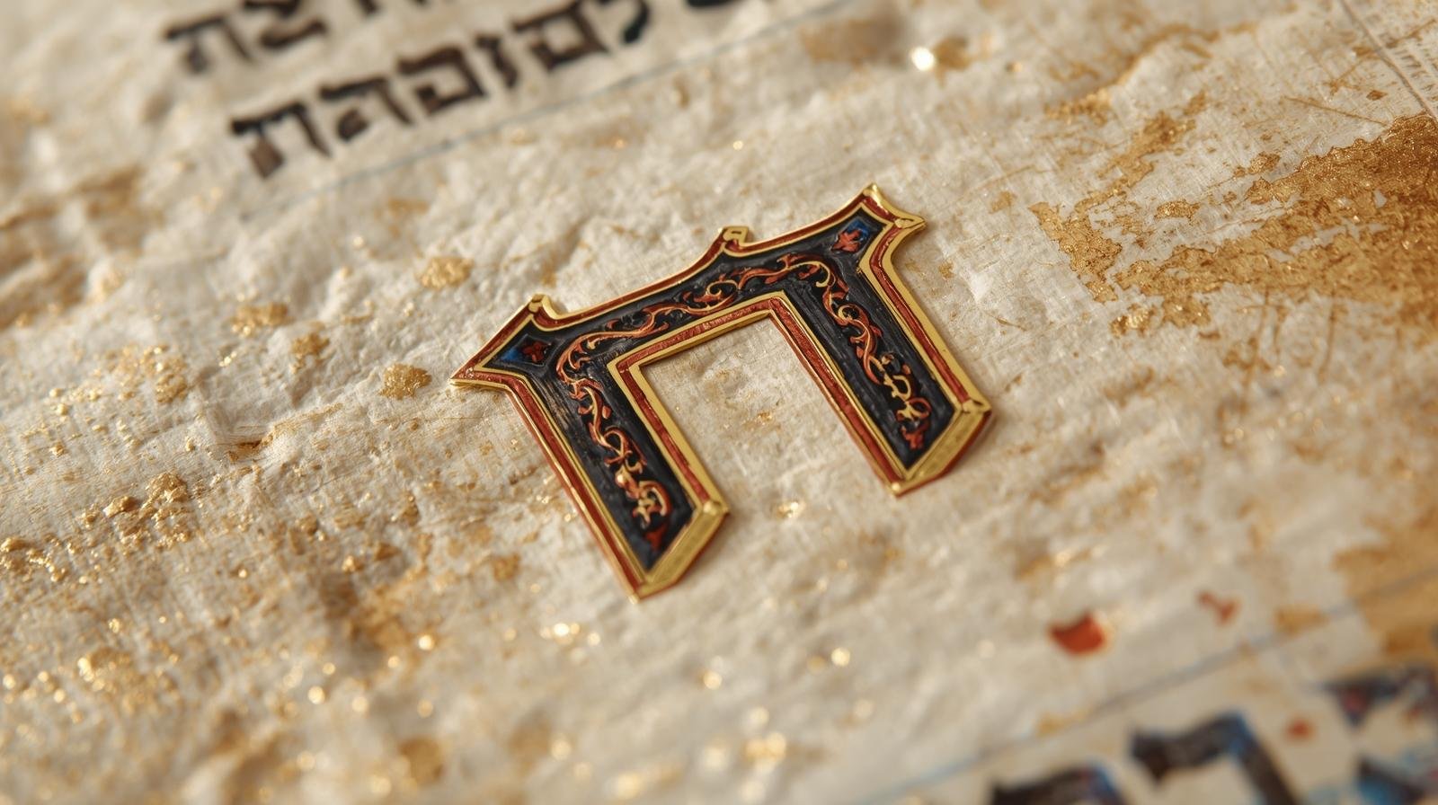 manuscrito salmo antiguo letra hebrea