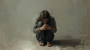 persona con ansiedad